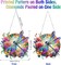 Diamond Painting Kits Hanging Pendant, Special Shaped Crystal DIY Flowers Dragonfly Diamond Art Hanging Sign Double-Sided Pattern Window Pendant Ornament for Home Decoration and Gift